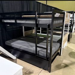 Kids Twin Bunk Bed - Free Deliebry Promo 