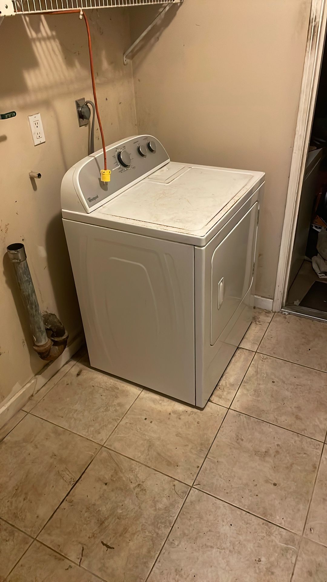Whirlpool electric dryer