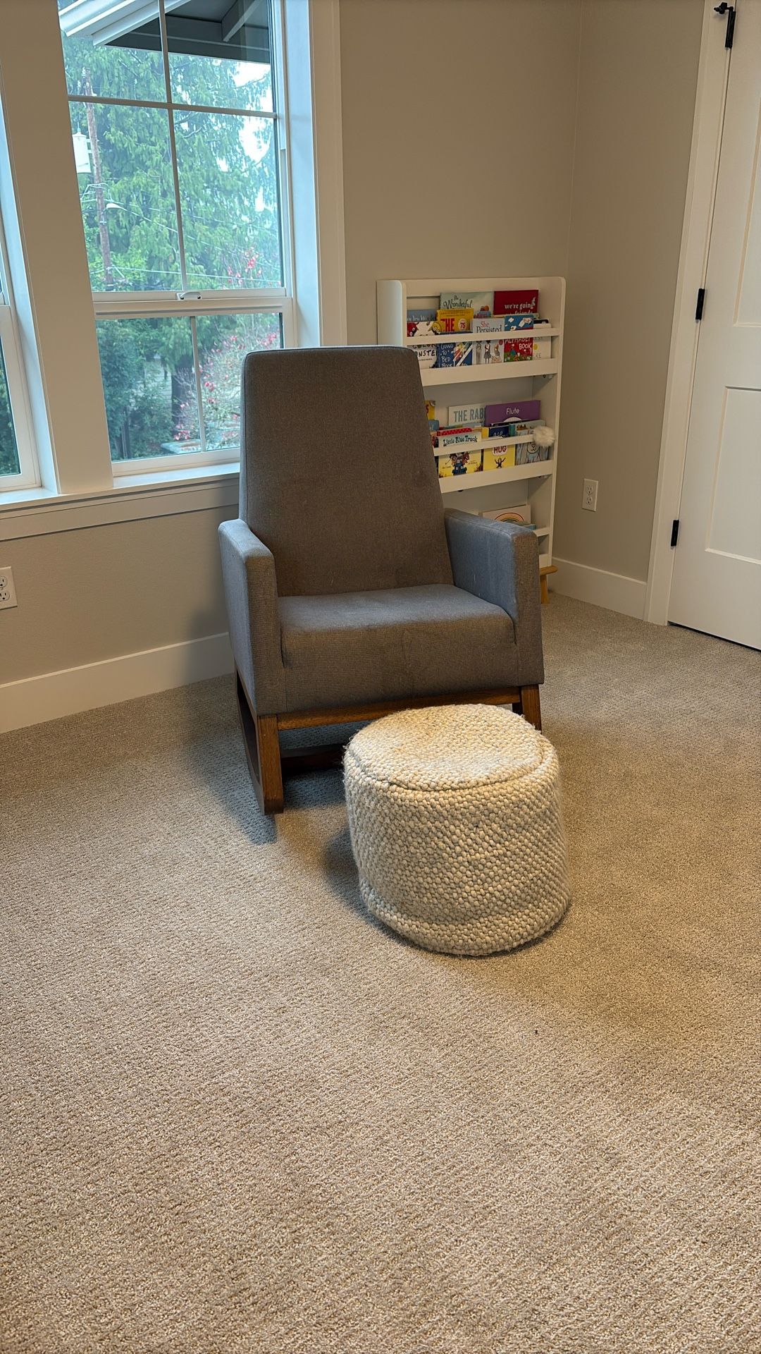 FREE rocking chair + ottoman