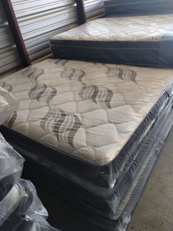 Queen Orthopedic Mattresses New In Plastic PICK UP ONLY
