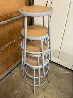 National Public Seating Shop Stools 24" (4)