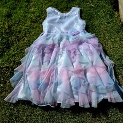 Beautiful Easter Dress with sequence top