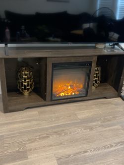 Electric Fireplace TV Stand / Entertainment Center
