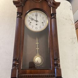 Sligh Wall Hung Grandfather Clock