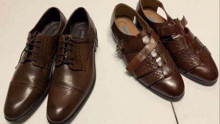 New, 2 pair Men’s Stacey Adam’s shoes