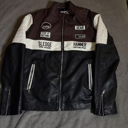 CCC Custom Leather Motor Motorcycle Jacket