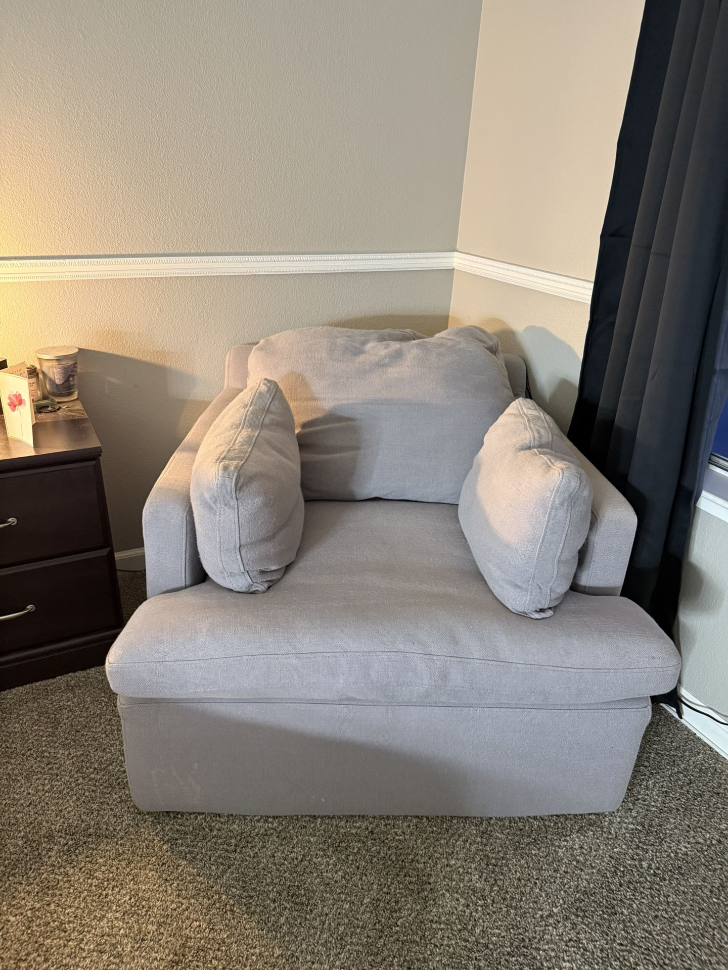 Light Purple Loveseat Sofa
