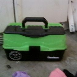 Tackle Box With Supplies