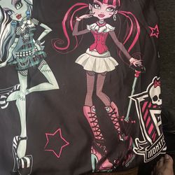 Monster High Items / Curtain Panels, Sheet, Party Bags And Favors 