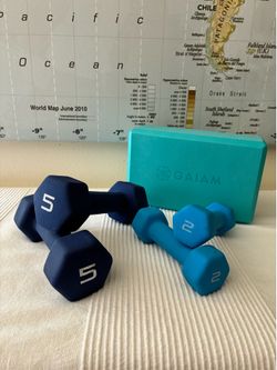 Dumbbells & Yoga Block