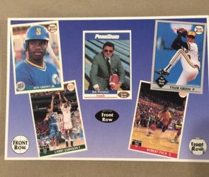 1991 Front Row Promotional Card