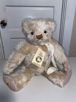 Vintage Marrythought Mohair Teddy Bear Made In England 19”