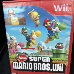 Super Mario Bros Wii Good Working Condition