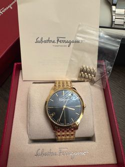 Salvatore Ferragamo Swiss Made Sapphire Crystal Watch