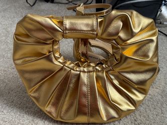 Clutch Purse/ Chunky Heel Sandals
