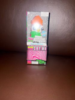 Candy swirl and penguin