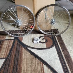 NEW Bicycle Bmx Chrome Rims Wheels 20"