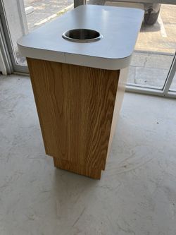 Lightly Used Trash Cabinet For Your Business