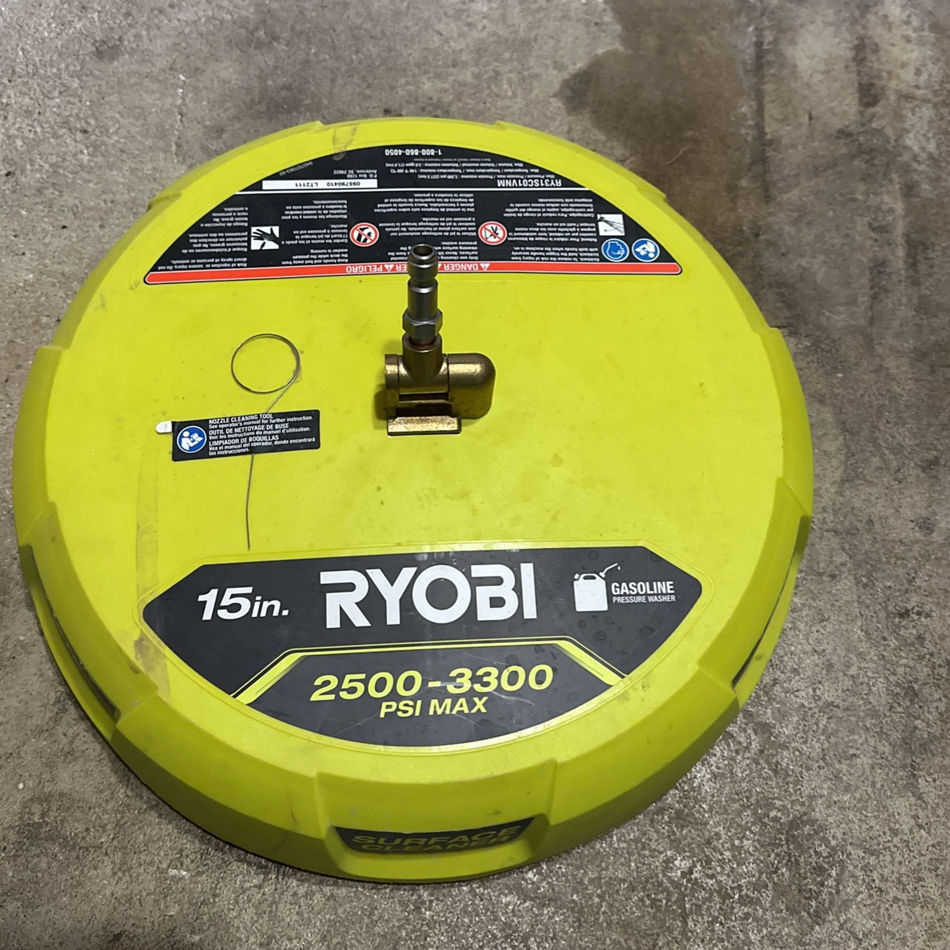 Ryobi Surface Cleaner / Hose/ Hose Gun
