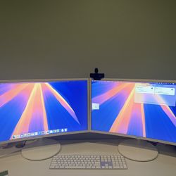 Samsung Curved Monitor White C27F390