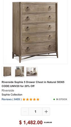 Dresser For Sale with Free Desk