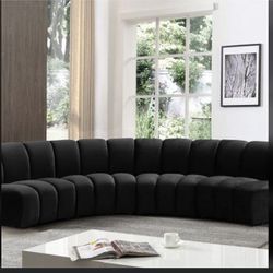 Black 4 Piece Sectional