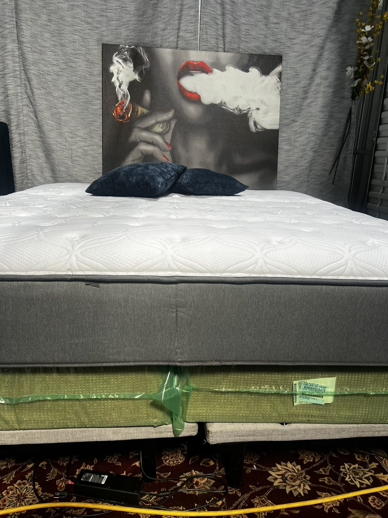 Lovely KING💖 MATTRESS 💖AND BOX 💖SPRING
