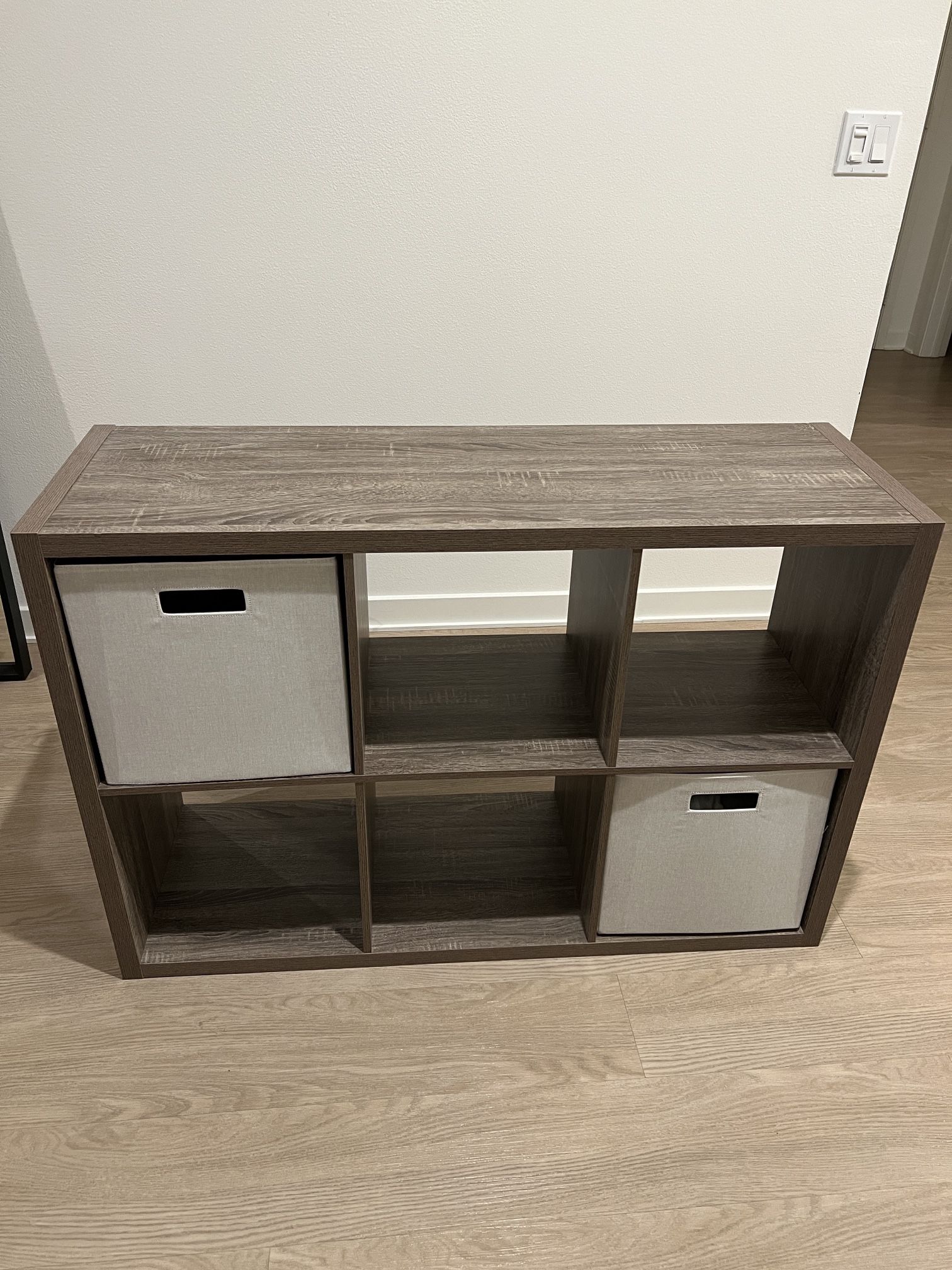 6 Cube Organizer Shelf