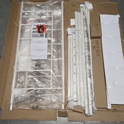 Metal Platform Bed Frame with Headboard and Footboard, Vintage Style Mattress Foundation. - Full Size 