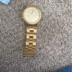 Heavy Gold Mk Watch