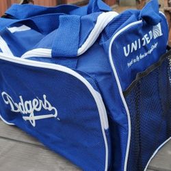 LA DODGERS FAN COLLECTIBLE UNITED AIRLINES RARE SMALL DUFFLE BAG BRAND NEW