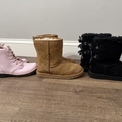 ⭐️ UGG Boots Bundle – 3 Pairs Girls Size 4