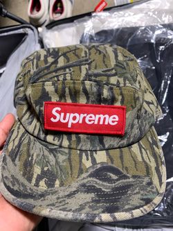 Supreme fw2018 mossy oak camp cap