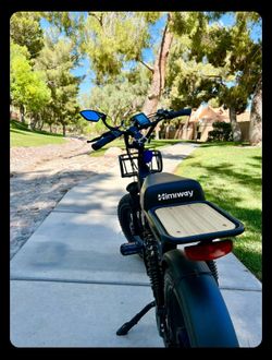 Himiway Escape E bike Electric Bicycle Moped Style Long Range Mountain Bike All Terrain Fully Loaded