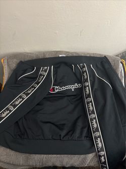 Champion x HVN collaboration for Urban Outfitters track jacket