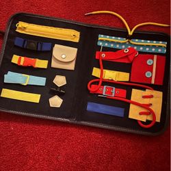 Busy board for ages 2 to 4 years old