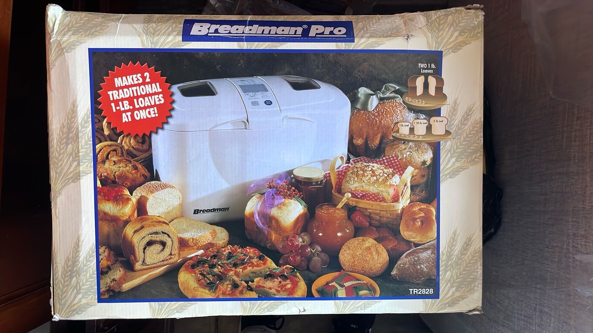 Breadman Pro 2lb Bread Maker TR2828
