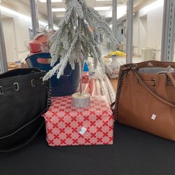 Black And Caramel Purses