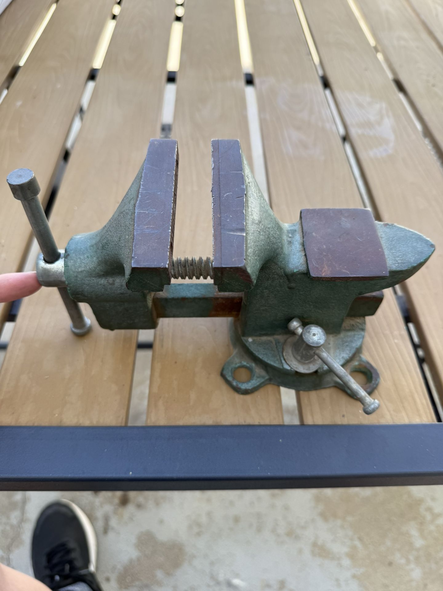 3 1/2in Swivel Vise