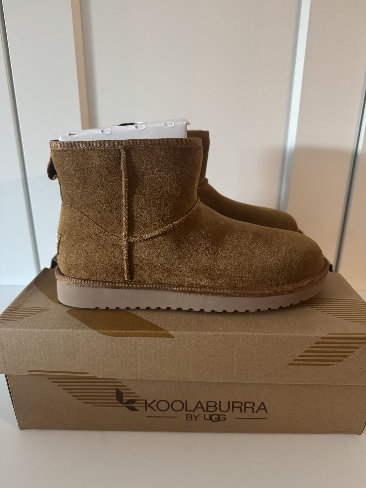 NIB Koolaburra By Ugg Mini II Chesnut Women’s Boots, Size 7