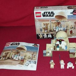 Retired Lego Star Wars 75270 Obi Wans Hut Complete Minifigures Box Instructions
