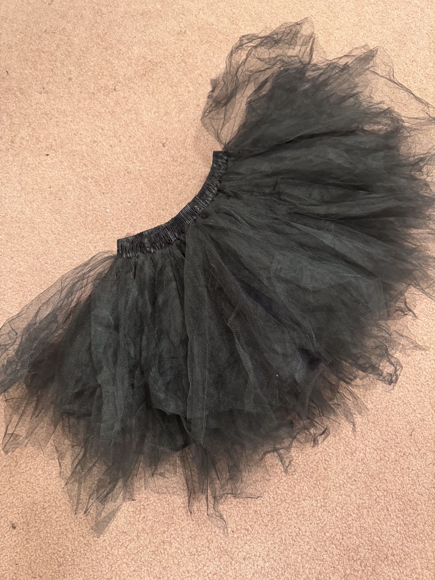 New Medium Black Short Tutu Festival Rave Skirt