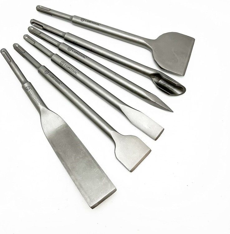 SDS Plus 10 In Round Shank Tile Shovel Electric Hammer Drill Chisel For Wall And Floor Tile Removal From Other Hand Tools - Price 143.36 - Foto 2