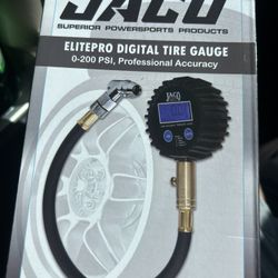 One Jaco Digital Tire Pressure Gauge