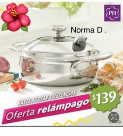 Cacerola De 2.5 Qts Vida Sana 5 Ply Nueva En Su Caja 🌺 Princess House 🌺