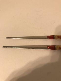 Set of 2 Vintage Querner Truck Lines Letter Openers in Excellent Used Condition Thumbnail