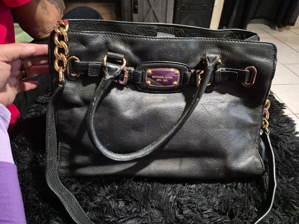 Michael Kors Large Satchel Black