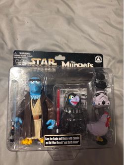 Sam the Eagle and Gonzo Star Wars Action Figures Sealed