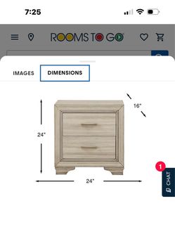 Dresser and night stand