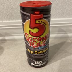 Brand New 5 second rule family game pop culture